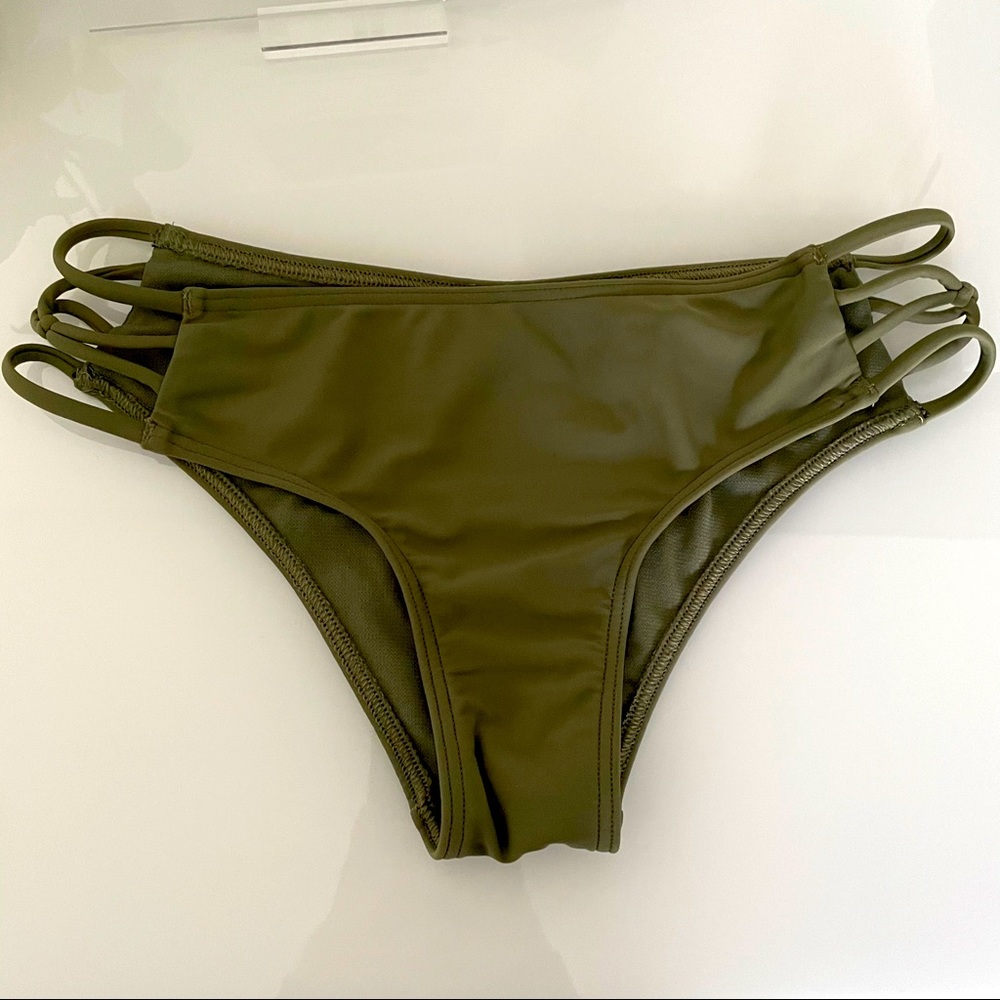 Olive Hollister bikini bottoms